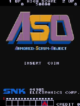 ASO - Armored Scrum Object screen shot title